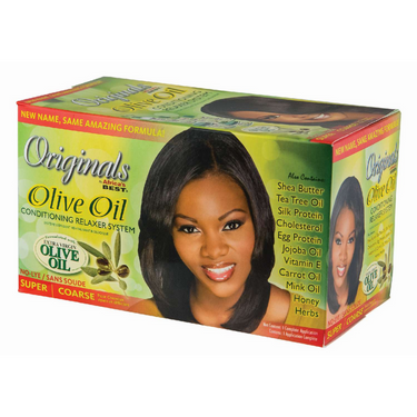 Africa’s Best Olive Oil Conditioning Relaxer System – Super/Coarse - ANNS BEAUTY SUPPLY
